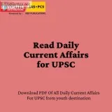 Daily current affairs for UPSC