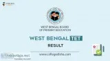 Wb tet result - check west bengal tet result & merit list