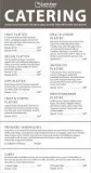 catering menu