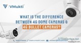 What is The Difference Between 4G Dome Cameras and 4G Bullet Cam