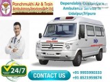 Dependable Critical Care Ambulance Service in Udaipur Tripura by