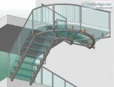 Stair Handrail Detailing Drawings Services - Silicon USA