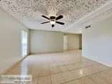 Enjoy lovely living and dining areas with sleek tile flooring