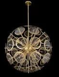 John Richard Genesis Acrylic Sphere Ten-Light Pendant  Buy Home 