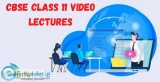 CBSE class 11 video lectures
