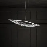 Buy Schonbek SHK300 Amaca 2 Light Stainless Steel Pendant   Chan