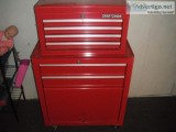 CRAFTSMAN STORAGE BOXTOOL CABINET BRIGHT RED (USED))