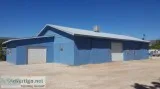 Industrial Woodworking Shop with OfficeHouse