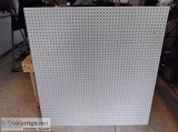 WHITE HEAVY DUTY PEGBOARD