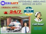 Dependable Ambulance Service in Gaya by Medilift