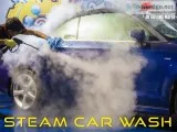 Steam wash also disinfects the car&rsquos various surface