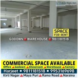 Commercial and Industrial Space for Rent in Naraina Industrial A