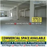 Commercial and Industrial Space for Rent in Naraina Industrial A