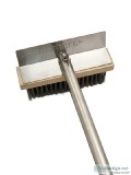 Pizza oven brush  ilFornino® Stainless Steel Brush with Scrap