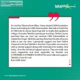 CMA intermediate video lectures by Takshila Learning