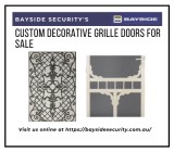 Buy art deco security doors in Melbourne &ndash Custom decorativ
