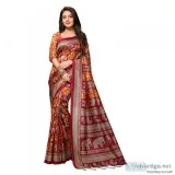 Beautiful Designs of Kalamkari Sarees Online at Mirraw
