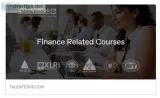 Finance Related Courses