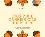 100% pure carrier oils suppliers