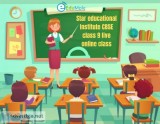 Star educational Institute CBSE class 9 live online class
