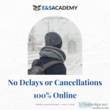 No Delays or Cancellations  Take 100% Online Classes