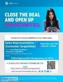 ATandT HIRING EVENT &ndash Sales Representative - Consumer Acqui