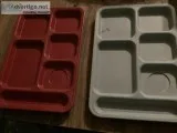 Food Trays Hard Plastic (50)