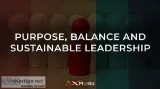 Purpose Balance and Sustainable Leadership
