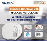 Gnatus Bioclave 21L N Class Autoclave - Unicorn Denmart