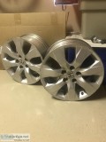 Two 17" Honda Accord 2008 2009 2010 Factory OEM Rim Wheel Si