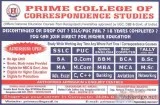 Complete educational correspondence studies.