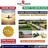 Booking open for plots near Noida International Airport. Contact
