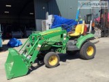 2012 John Deere 1023E FWD Tractor