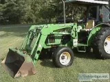  2003 John Deere 5105 Farm Tractor W 521 Loader 