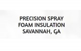 Precision Spray Foam Insulation Savannah