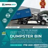 Eco Friendly Dumpster Bin Rental Vancouver