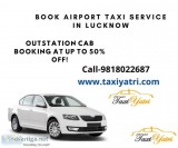 Book Taxi in Lucknow For Airport Transfers