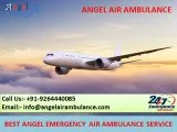 ICU Air Ambulance Service in Chandigarh with Full Medical Suppor