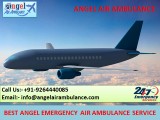 Quick and Safe Angel Air Ambulance Service in Bokaro Available a