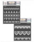 Craftreat Ornate border and lace border stencil