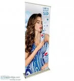 Premium retractable banner stands Pop up Banner in canada