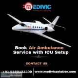 Use upper-class emergency air ambulance services in patna by med