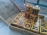 Real wooden (photography posing) blocks