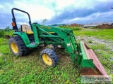 John Deere 4310 Compact Utility Tractor - Online Auction Ending 