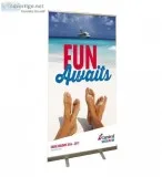 Limited Offer On Roll Up Banner Stands  Vaughan
