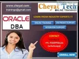 oracle dba online training - cheyat tech