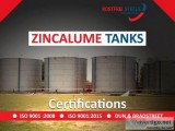 Zincalume Storage Tanks - Rostfrei Steel