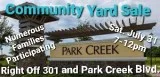Park Creek Community Yard Sale