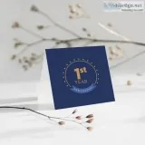 Paperit - Personalized and non-personalised anniversary cards on