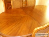 Dining table with 6 chairs